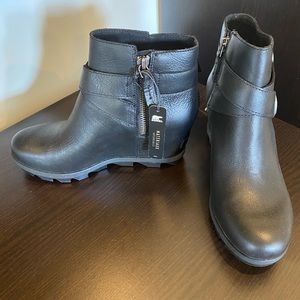 Joan of Arctic Wedge II Buckle Bootie